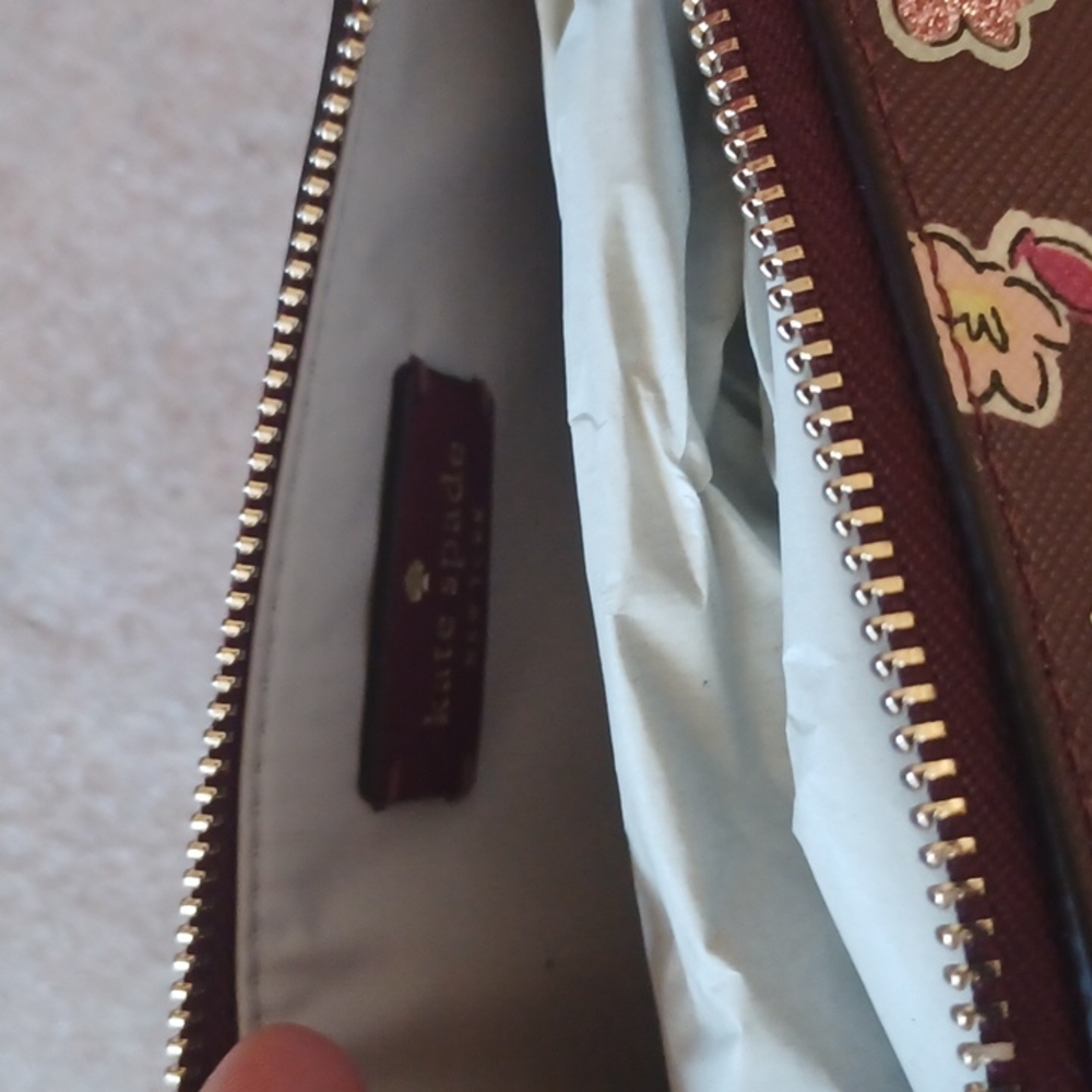 NWT Kate Spade Floral Cosmetic Case - Picture 5 of 8